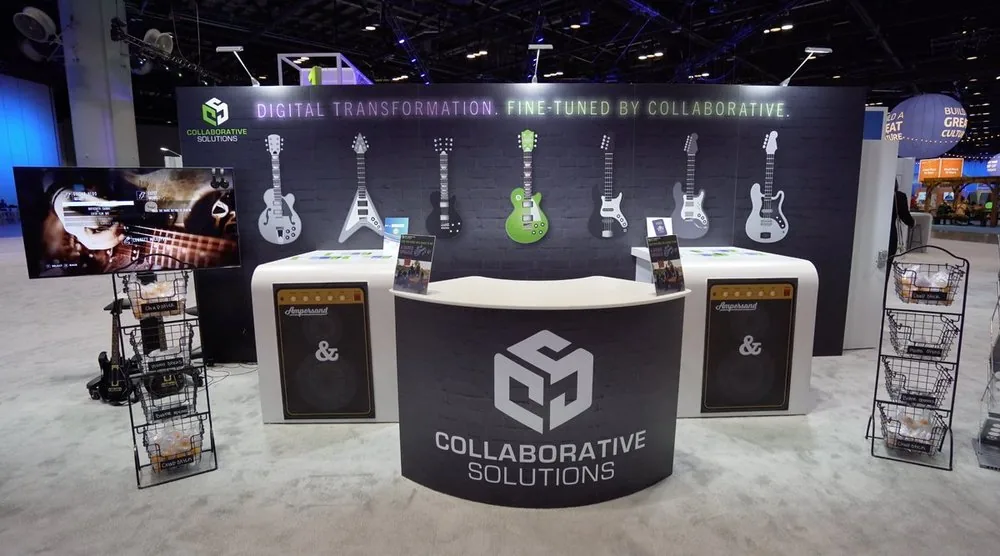 2019 Workday Rising Conference — Rock-n-Roll booth
